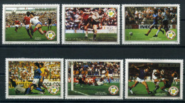 Delcampe - Belize 688-693 Postfrisch Fußball #GE411 - Belize (1973-...)