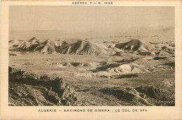 Delcampe - ALGERIE  ENVIRONS DE  BISKRA LE COL DE SFA P.L.M. 1928 - Biskra