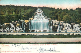 Delcampe - ITALIA  CASERTA LA CASCATA COI GRUPPI DI DIANA E ATTEONE - Caserta
