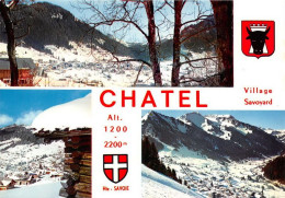 Delcampe - CHATEL Le Village Sous La Neige 26(scan Recto-verso) MA1865 - Châtel