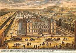 Delcampe - CHATEAU D ANCY LE FRANC Gravure Ancienne 12(scan Recto-verso) MA1861 - Ancy Le Franc