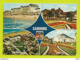 Delcampe - 14 CABOURG N°121 En 4 Vues De 1977 Voir Dos - Cabourg