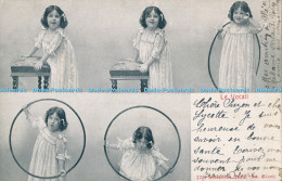 Delcampe - R030591 Le Vocali Girl Multi View Alterocca Terni 1903 B Hopkins - Welt