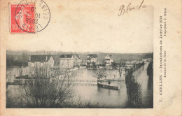 Delcampe - CHELLES - Inondations De 1910, Avenue De La Tour. - Chelles