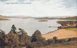Delcampe - B091 Scotland Luiss Pier And Loch Lomond Vintage Postcard - Welt