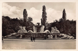 Delcampe - B091 Germany Muenchen Munich Wittelsbacherbrunnen Fountain RPPC Postcard - Welt