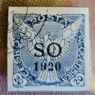 Delcampe - SILESIE 1920 Journaux. Surchargé. 20H Mi. 33 Oblitéré - Sonstige & Ohne Zuordnung