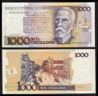Delcampe - BRASILE 1000 CRUZADOS  1988 PIK 213b FDS FIRMA 26 - Brésil
