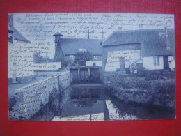 Delcampe - TUBIZE - La Senne à L'Ecluse De La Fabrique De Soie - 1907 - Tubize