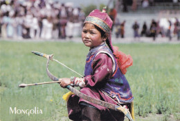 Delcampe - Mongolia - On The Shooting Line - Stamp - Sent To Bucuresti - Mongolia