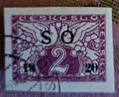 Delcampe - SILESIE 1920 Exprès. Surchargé. 2H Mi. 28b Oblitéré - Sonstige & Ohne Zuordnung