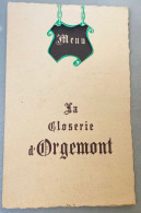 Delcampe - RARE - ARGENTEUIL - La Closerie D’Orgemont - MENU - BANQUET DES INGÉNIEURS ET CADRES SAVONNERIE LEVER - 1958 - Menus