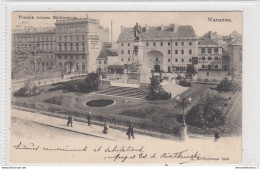 Delcampe - Warszawa. Pomnik Adama Mickiewicza. * - Polen