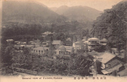 Delcampe - L276 Japan General View Of Yumoto Hakone Vintage Postcard - Welt