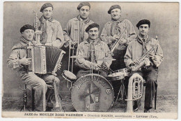 Delcampe - 81 - T14056CPA - LAVAUR - Jazz Du Moulin Rose Vauréen - MAGNIN, Accordéoniste - Très Bon état - TARN - Lavaur