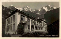 Delcampe - Interlaken - Oberländisches Bezirksspital - Interlaken