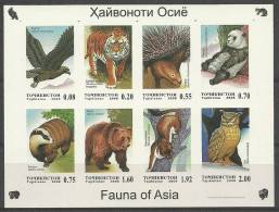 Delcampe - Tajikistan 2006 Mi Sheet 426-433B MNH (ZS9 TJKark426-433B) - Bears