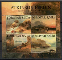 Delcampe - Faroe Islands 2015 Mi Block 36 MNH (ZE3 FRSbl36) - Bateaux