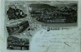 Delcampe - Gruss Aus Baden - Litho - Baden