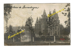 Delcampe - Chateau De Kasteel Van Lovendegem Loovendegem Foto Fotokaart ZELDZAAM (kreukje) - Lovendegem