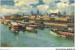 Delcampe - ANAP10-0812-ALLEMAGNE - MAINZ Vom RHEIN Gesehen - Mainz