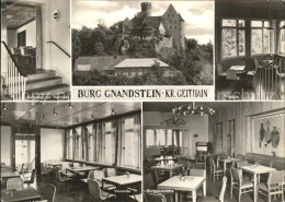 Delcampe - Geithain Burg Gnandenstein Aufgang Veranda Diele Burggaststaette - Geithain