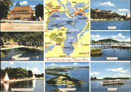 Delcampe - Ploen See Dersau Bosau Prinzeninsel Badestrand Ascheberg - Ploen