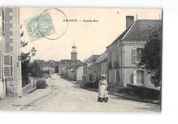 Delcampe - AMANCE - Grande Rue - Très Bon état - Amance