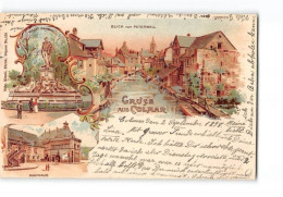 Delcampe - Gruss Aus COLMAR - Très Bon état - Colmar