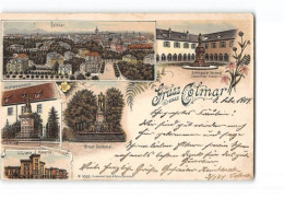 Delcampe - Gruss Aus COLMAR - état - Colmar