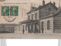 Delcampe - L19-78) MEULAN - HARDRICOURT - LA GARE - ANIMEE - EN  1914 - Meulan