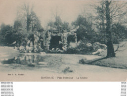 Delcampe - L19-59) ROUBAIX - PARC BARBIEUX  - LA GROTTE - EN  1926 - ( 2 SCANS ) - Roubaix