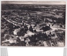 Delcampe - L16-82) LAFRANCAISE (TARN ET GARONNE)  VUE PANORAMIQUE AERIENNE - EN 1960 - ( 2 SCANS ) - Lafrancaise