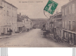 Delcampe - L16-82) CAYLUS (TARN ET GARONNE) GRANDE RUE - EN  1912 - Caylus