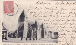 Delcampe - DUN SUR AURON EGLISE CHAPELLES GOTHIQUES PRECURSEUR TBE - Dun-sur-Auron