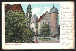Delcampe - AK Wurzen, Schloss Amtsgericht - Wurzen