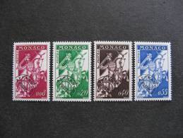 Delcampe - Monaco:  TB Serie PO N° 19 Au N° 22 . Neufs XX. - Preobliterati