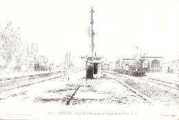Delcampe - Boves.      La Station Du Chemin De Fer. - Boves