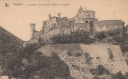 Delcampe - Luxembourg Vianden Le Château Vue Prise De La Route De Diekirch #SBU959 - Vianden