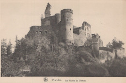 Delcampe - Luxembourg Vianden Carte Postale Correspondance Adresse Les Ruines Du #SBU954 - Vianden