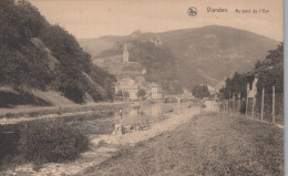 Delcampe - Luxembourg Vianden Au Bord De Our Ern Thill Bruxelles Vintage Postcard #SBU931 - Vianden