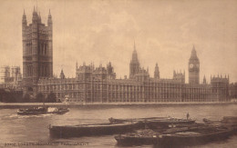 Delcampe - United Kingdom Somerset London Houses Of Parliament 30702 Post Card #SBU829 - Wells