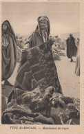 Delcampe - Morocco Marrakesh Type Marocain — Marchand De Tapis Edon Sple Des Auto #SBW366 - Marrakech