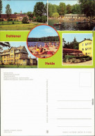 Delcampe - Dahlen Dahlener Heide: Waldbad Schmannewitz Freibad / Campingplatz, 1980 - Dahlen