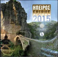 Delcampe - Grecce 2015 Official Commemorative Blister For EPIRUS - Grèce