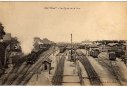 Delcampe - Chaumont Les Quais De La Gare - Chaumont