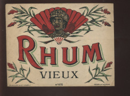 Delcampe - ETIQUETTES - RHUM VIEUX - Rum