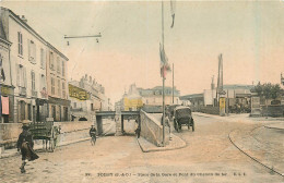 Delcampe - 78* POISSY  Place De La Gare - Pont Du Chemin De Fer       RL31,0342 - Poissy