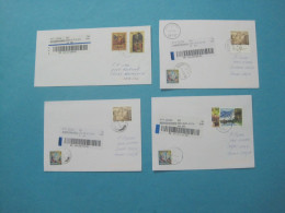 Delcampe - Lot 4 Recommande Covers Sid To Brezovia, Drajkovce Dragash Strpce Serbia Kosovo 2015,16 Those Post Do Not Exist Any More - Serbie