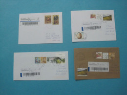 Delcampe - Lot 4 Recommande Covers Sid To Brezovia, Drajkovce Dragash Strpce Serbia Kosovo 2015,16 Those Post Do Not Exist Any More - Serbie